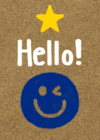 Hello! Smile(navy blue)