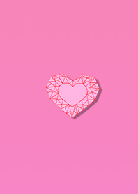 Pink heart that changes life