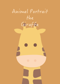Animal Portrait - The Giraffe