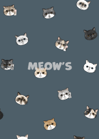 meowshead2 / dark steel blue.