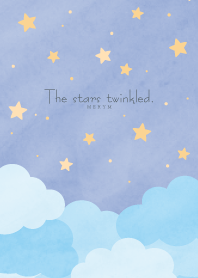 - The stars twinkled - 38