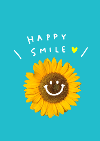 happy smile sunflower