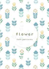 green Gentle Wind Flower Pattern 03_2