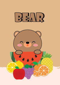 Cute Fruit Bear Theme (jp)