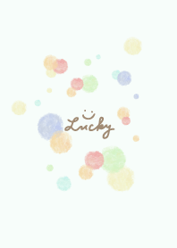 Watercolor circle colorful.17 from Japan