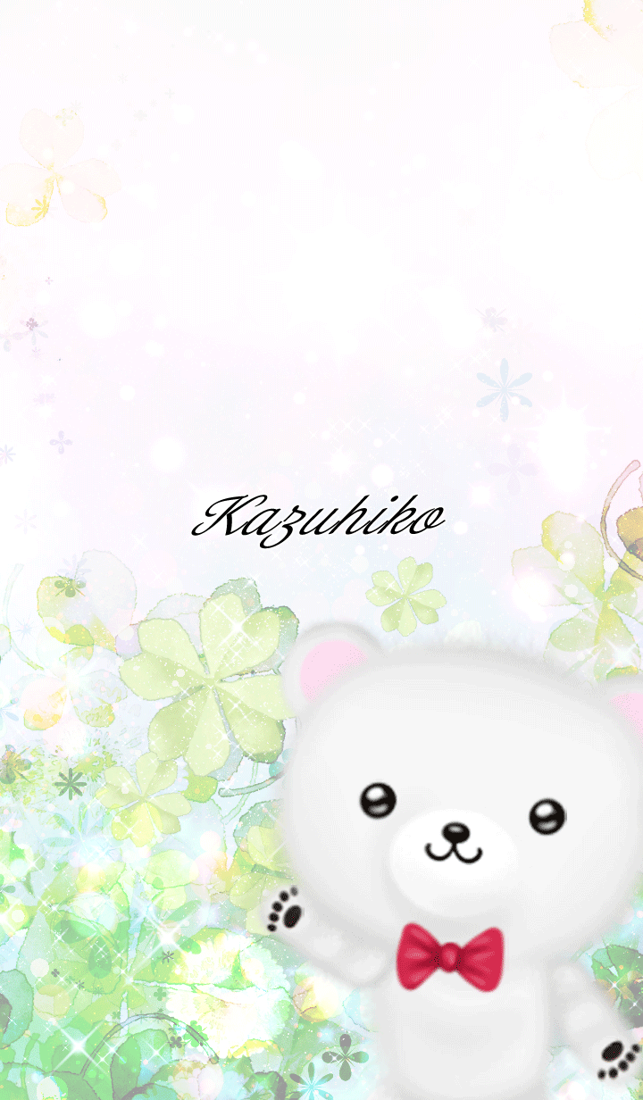 Kazuhiko Polar bear Spring clover