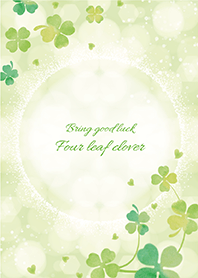 Bringing good luck Four leaf-clovers 3