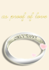 愛の証34ペアリング(Only Love)