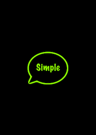 The Simple Speech bubble No,1-B12