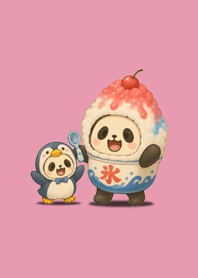 Shaved Ice Panda | Pink Summer#4
