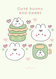 Cute bunny and sweet ^_^