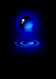 blue light marble theme