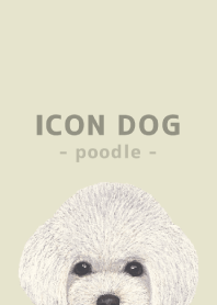 ICON DOG - toy poodle - PASTEL YE/06