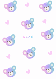 Pastel cute bear3.