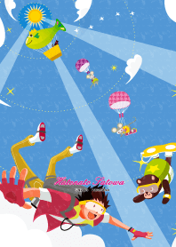 Rat and bear and boy [Skydiving]+