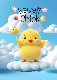 Kawaii Chick in Could Theme