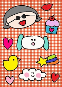 (hanakosan and rabbit)