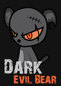 Dark Evil Bear Orange