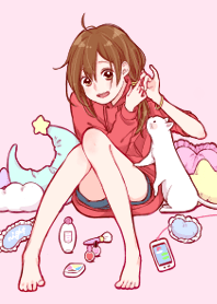 女の子の着せ替え♡