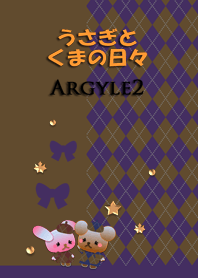 Rabbit and bear daily<Argyle2>