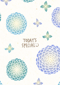 round flowers and small flowers20 Japan