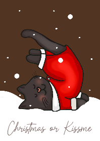 Merry Christmas or kiss me