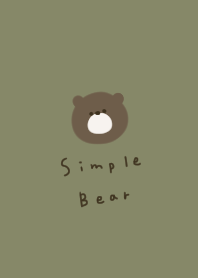 Khaki beige and bear..