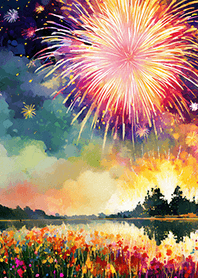 Beautiful Fireworks Theme#561