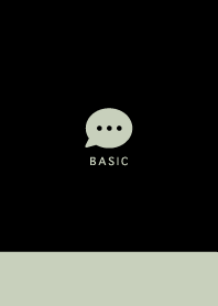 Basic// Black&Khaki Grayish/18