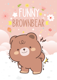 Beary Brown Blossom
