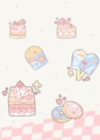 sweets | pink,blue