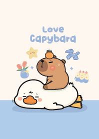 Capybara Blue Lover :D