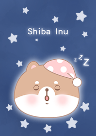 寶貝柴犬狗狗-星空、睡覺篇
