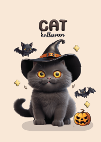 Char Coal Cat Black : Halloween