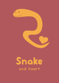 Snake & heart Crest