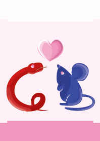 ekst Red (Snake) Love Blue (Rat)