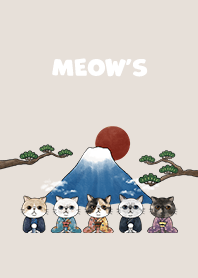 meow's new year / beige