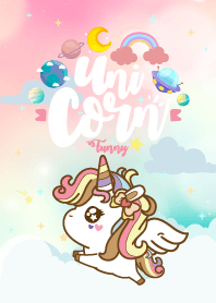 Unicorn Funny Galaxy Angel