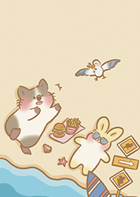 倉鼠米寶與兔兔朵朵(澳洲旅遊篇-)