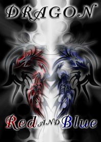 Dragon of red and blue Ver4