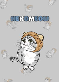 nekomeow14 - grey