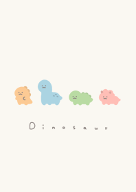 Smile Dinosaurs(NL)/green beige.