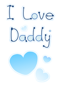 I Love Daddy 2 (White Ver.4)