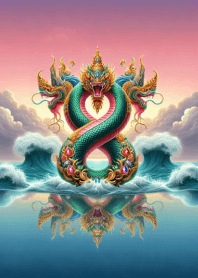 Naga Coil of Infinite Prosperity Green 1