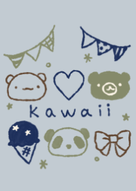 kawaii くま白くまパンダ スマート