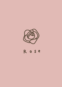 Pink beige and rose.