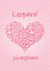 Leopard pink&heart