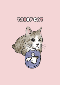 tabbycat6 - baby pink