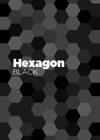 Hexagon / Black x Black