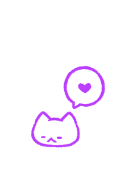 Chill out cat.(white2-10)